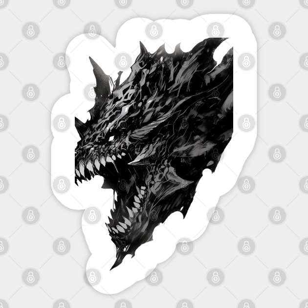 Demon Dragon Sticker by Karambola